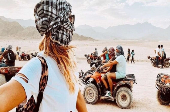 Morning Quad Bike Desert Safari